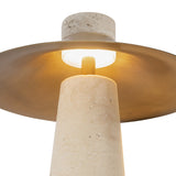 Vintage Brass Hagen Table Lamp by Alora Lighting Details