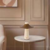 Vintage Brass Hagen Table Lamp by Alora Lighting