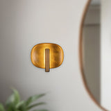 Vintage Brass Lustre Wall Sconce by Kuzco Lighting