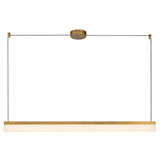 Vintage Brass Nio Linear Pendant by Kuzco Lighting