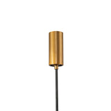 Vintage Brass Nio Linear Pendant by Kuzco Lighting Details
