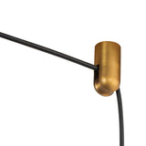 Vintage Brass Nio Linear Pendant by Kuzco Lighting Details