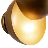 Vintage Brass Void Wall Sconce by Kuzco Lighting Details