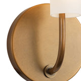 Vintage Brass Wick Wall Sconce by Kuzco Lighting Details