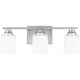 Vinton Wall Sconce — 20.75 Inch, Brushed Nickel