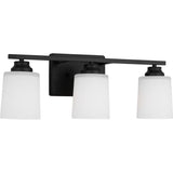 Vinton Wall Sconce — 20.75 Inch, Midnight Black