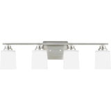 Vinton Wall Sconce — 29 Inch, Brushed Nickel