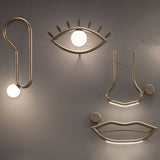 Visio Wall Lamp Left Half By Masiero