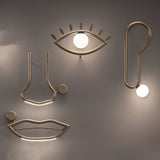 Visio Wall Lamp Right Half By Masiero