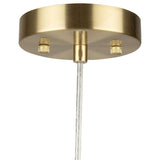 Vita Pendant Light White Brass By Artcraft Detailed View1