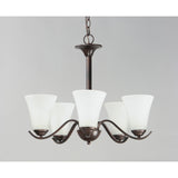 Vital Chandelier Oil Rubbed Bronze by Maxim Lighting