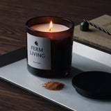 Vitto Scented Candle Dark Grape By Ferm Living - Lifestyle View3