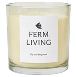 Vitto Scented Candle Light Celedon Small By Ferm Living - Front View