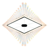 Vivien LED Chandelier Medium Gold By Eurofase With Light