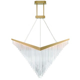 Vivien LED Chandelier Medium Gold By Eurofase