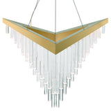 Vivien LED Chandelier Small Gold By Eurofase Detailed View
