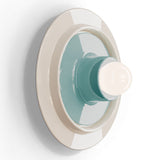 Voila Wall Sconce Blue Cream By Ferroluce