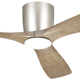 Volos 54” Ceiling Fan Brushed Nickel By Kichler - Detailed View