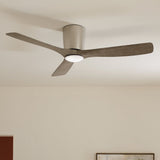 Volos 54” Ceiling Fan Brushed Nickel By Kichler - Lifestyle View2