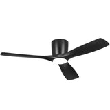 Volos 54” Ceiling Fan Satin Black By Kichler