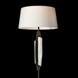 Volterra Floor Lamp detail in Oil Rubbed Bronze, by Hubbardton Forge