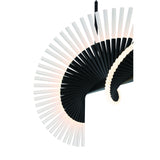 Voltik LED Chandelier Small Black By Eurofase Detailed View