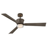 Vosh 56” LED Smart Fan with Uplight - Metallic Matte Bronze