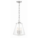 Voss Pendant 11" Polished Nickel