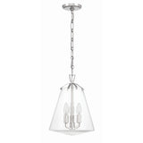 Voss Pendant 11" Polished Nickel