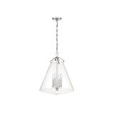Voss Pendant 18" Polished Nickel