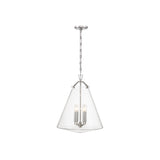 Voss Pendant 18" Polished Nickel