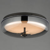 Voto Flush Mount Gunmetal By ET2 - With Light