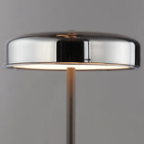 Voto Table Lamp Gunmetal By ET2 - Front View