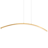 W1PD48 CC 48 Sway Pendant Gold By DALS