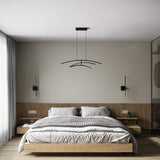 W3PD36 CC 36 Sway Pendant Black By DALS Lifestyle View