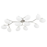 Wagner Semi Flush - 12-Light - Polished Nickel by Hudson Valley