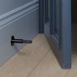 Wall Mounted Door Stop Black By Buster And Punch Lifestyle View