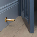 Wall Mounted Door Stop Brass By Buster And Punch Lifestyle View