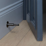 Wall Mounted Door Stop Smoked Bronze By Buster And Punch Detailed View