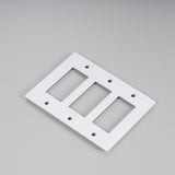 Wall Plate Metal White 3G By Buster And Punch
