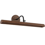 Walnut 24inch Dottie Wall/Picture Light by Alora Lighting
