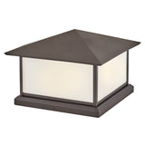 Walter Large Pier Mount Lantern - Textured Oil Rubbed Bronze - by Hinkley