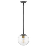 Warby Small Pendant - Aged Zinc - by Hinkley