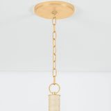 Warrensburg Chandelier Medium By Hudson Valley - Canopy View