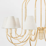Warrensburg Chandelier Medium By Hudson Valley - Detailed View2