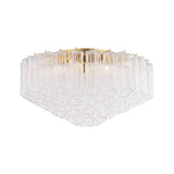 Watertown Flush Mount - Clear Textured by Hudson Valley