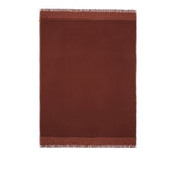 Weaver Throw - Red Brown
