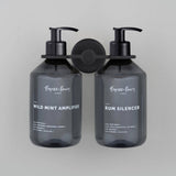 Welders Black Double Soap Holder-Cast-Dispenser by Buster and Punch