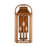 Wellsworth Outdoor Lantern Medium Natural Copper By Visual Comfort Studio