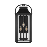 Wellsworth Outdoor Lantern Medium Textured Black By Visual Comfort Studio